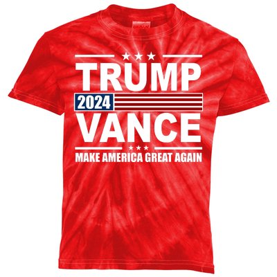 Trump Vance 2024 Make America Great Again Kids Tie-Dye T-Shirt