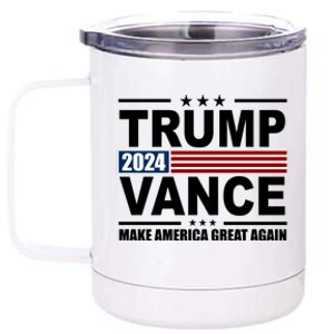 Trump Vance 2024 Make America Great Again 12 oz Stainless Steel Tumbler Cup