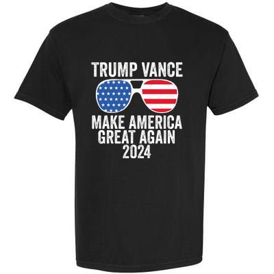 Trump Vance 2024 Make America Great Again Trump 2024 Garment-Dyed Heavyweight T-Shirt