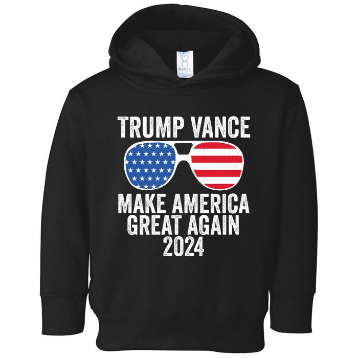 Trump Vance 2024 Make America Great Again Trump 2024 Toddler Hoodie