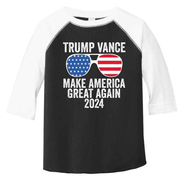 Trump Vance 2024 Make America Great Again Trump 2024 Toddler Fine Jersey T-Shirt