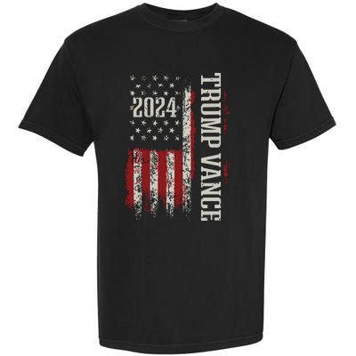 Trump Vance 2024 President Trump Supporter Reelection Garment-Dyed Heavyweight T-Shirt