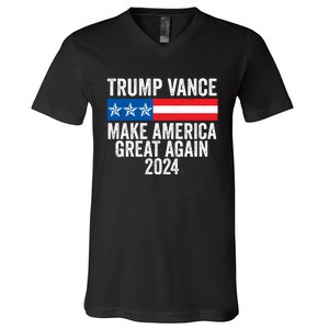 Trump Vance 2024 Make America Great Again Trump 2024 V-Neck T-Shirt