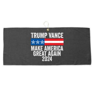 Trump Vance 2024 Make America Great Again Trump 2024 Large Microfiber Waffle Golf Towel