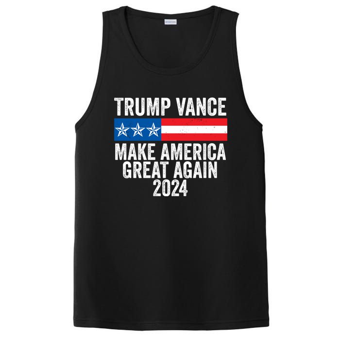 Trump Vance 2024 Make America Great Again Trump 2024 PosiCharge Competitor Tank