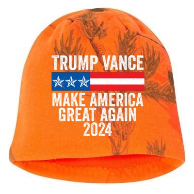 Trump Vance 2024 Make America Great Again Trump 2024 Kati - Camo Knit Beanie