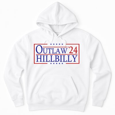 Trump Vance 24 Outlaw Hillbilly Us Flag Vintage Hoodie