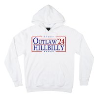 Trump Vance 24 Outlaw Hillbilly Us Flag Vintage Hoodie