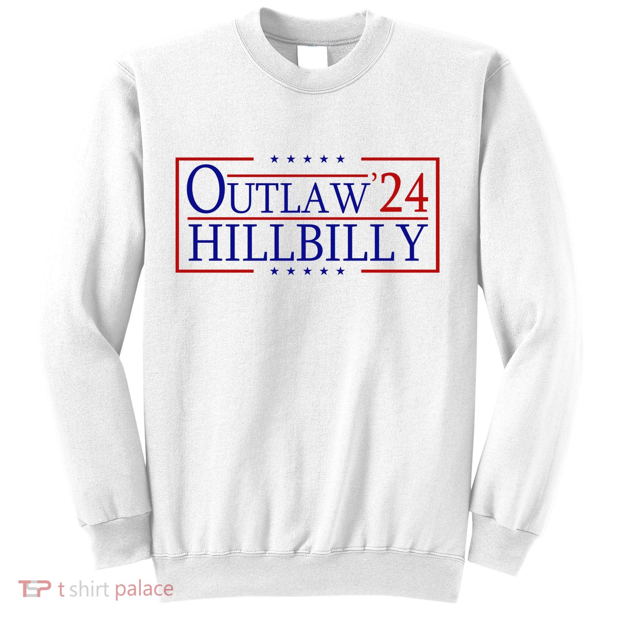 Trump Vance 24 Outlaw Hillbilly Us Flag Vintage Sweatshirt
