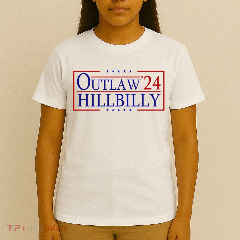 Trump Vance 24 Outlaw Hillbilly Us Flag Vintage T-Shirt