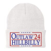 Trump Vance 24 Outlaw Hillbilly Us Flag Vintage Knit Cap Winter Beanie