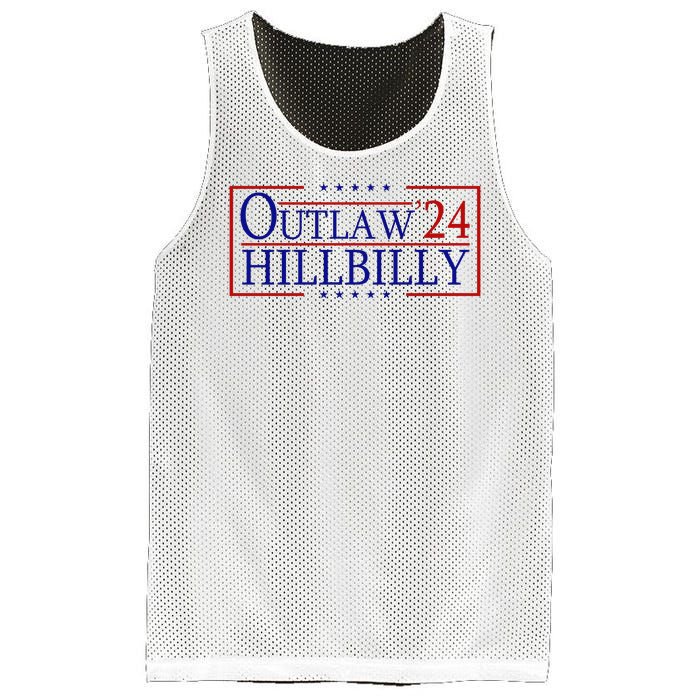 Trump Vance 24 Outlaw Hillbilly Us Flag Vintage Mesh Reversible Basketball Jersey Tank