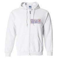 Trump Vance 24 Outlaw Hillbilly Us Flag Vintage Full Zip Hoodie