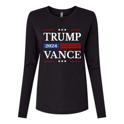 Trump Vance 2024 Donald Trump 2024 President Jd Vance J D Great Gift Womens Cotton Relaxed Long Sleeve T-Shirt