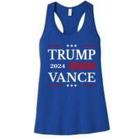 Trump Vance 2024 Donald Trump 2024 President Jd Vance J D Great Gift Women's Racerback Tank