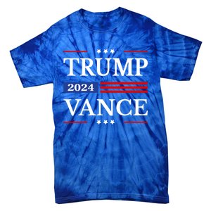 Trump Vance 2024 Donald Trump 2024 President Jd Vance J D Great Gift Tie-Dye T-Shirt