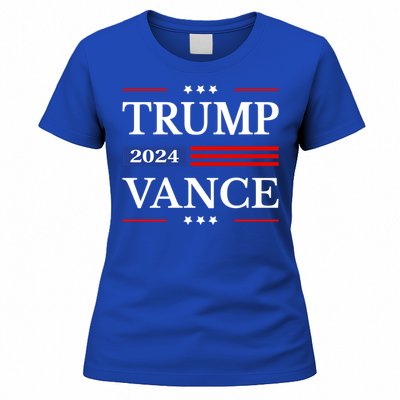 Trump Vance 2024 Donald Trump 2024 President Jd Vance J D Great Gift Women's T-Shirt