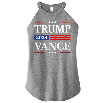 Trump Vance 2024 Donald Trump 2024 President Jd Vance J D Great Gift Women's Perfect Tri Rocker Tank