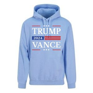 Trump Vance 2024 Donald Trump 2024 President Jd Vance J D Great Gift Unisex Surf Hoodie