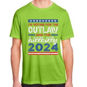 Trump Vance 2024 Donald Trump J.D. Vance Outlaw Hillbilly Adult ChromaSoft Performance T-Shirt