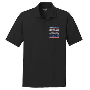 Trump Vance 2024 Donald Trump J.D. Vance Outlaw Hillbilly PosiCharge RacerMesh Polo