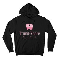 Trump Vance 2024 Elephant Jd Vance Donald Trump Women Hoodie