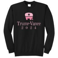 Trump Vance 2024 Elephant Jd Vance Donald Trump Women Sweatshirt