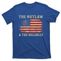 Trump Vance 2024 Donald Trump J D Vance Outlaw And Hillbilly Gift T-Shirt