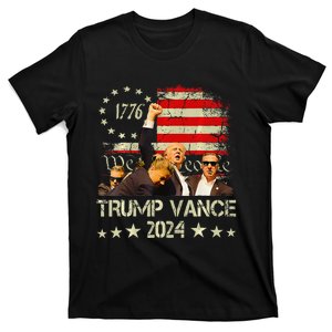 Trump Vance 2024 Donald Trump J.D. Vance Take America Back T-Shirt