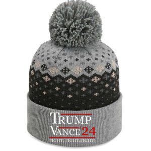 Trump Vance 24 Trump Fight The Baniff Cuffed Pom Beanie