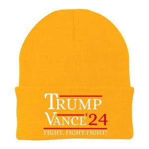 Trump Vance 24 Trump Fight Knit Cap Winter Beanie