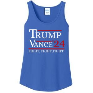 Trump Vance 24 Trump Fight Ladies Essential Tank