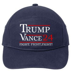 Trump Vance 24 Trump Fight 7-Panel Snapback Hat