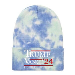 Trump Vance 24 Trump Fight Tie Dye 12in Knit Beanie