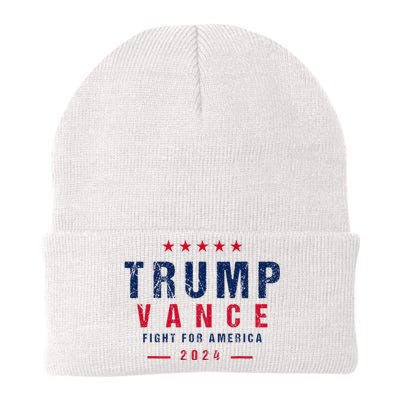 Trump Vance 2024 Flag Usa President Election Patriotic Knit Cap Winter Beanie