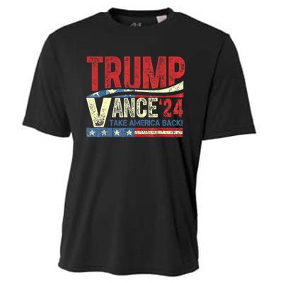 Trump Vance 24 Vintage 2024 Cooling Performance Crew T-Shirt