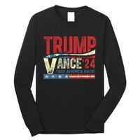 Trump Vance 24 Vintage 2024 Long Sleeve Shirt