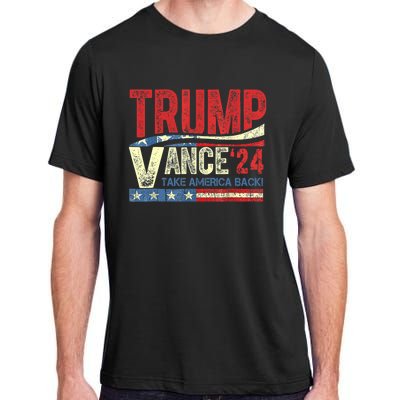 Trump Vance 24 Vintage 2024 Adult ChromaSoft Performance T-Shirt