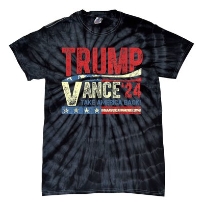 Trump Vance 24 Vintage 2024 Tie-Dye T-Shirt