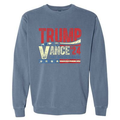 Trump Vance 24 Vintage 2024 Garment-Dyed Sweatshirt