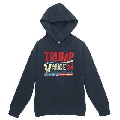 Trump Vance 24 Vintage 2024 Urban Pullover Hoodie