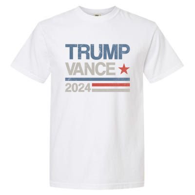 Trump Vance 2024 President Trump Supporter Reelection Meaningful Gift Garment-Dyed Heavyweight T-Shirt