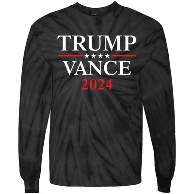 Trump Vance 2024 Tie-Dye Long Sleeve Shirt