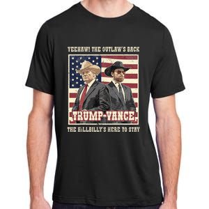 Trump Vance 2024 Outlaw Hillbily Won Inauguration Adult ChromaSoft Performance T-Shirt