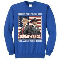 Trump Vance 2024 Outlaw Hillbily Won Inauguration Sweatshirt