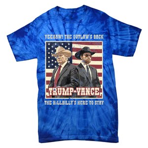 Trump Vance 2024 Outlaw Hillbily Won Inauguration Tie-Dye T-Shirt