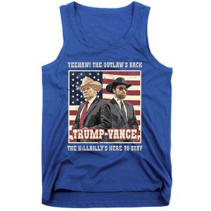 Trump Vance 2024 Outlaw Hillbily Won Inauguration Tank Top