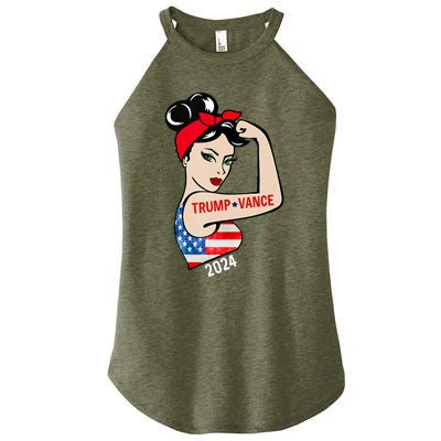 Trump Vance 2024 Vp Vice President America Election Women Women's Perfect Tri Rocker Tank