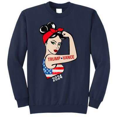 Trump Vance 2024 Vp Vice President America Election Women Sweatshirt