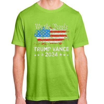 Trump Vance 2024 President Trump Supporter Reelection Adult ChromaSoft Performance T-Shirt